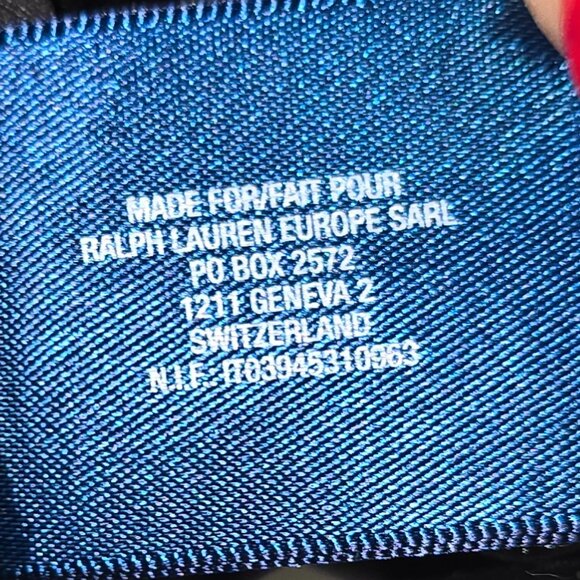 Ralph Lauren Black Stylish Puffer Jacket - Warm and Cozy for Your Little One - Picture 3 of 6